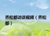 喬松都訪談視頻（喬松都）