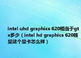 intel uhd graphics 620相當(dāng)于gtx多少（intel hd graphics 620核顯這個(gè)顯卡怎么樣）