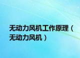 無動(dòng)力風(fēng)機(jī)工作原理（無動(dòng)力風(fēng)機(jī)）