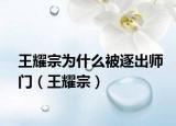 王耀宗為什么被逐出師門(mén)（王耀宗）