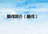 臘戌簡(jiǎn)介（臘戌）