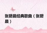 張碧晨經(jīng)典歌曲（張碧晨）