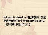 microsoft visual c+可以卸載嗎（我的電腦現(xiàn)在裝了N個(gè)Microsoft Visual C     ,能卸載其中的幾個(gè)么?）