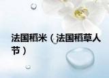 法國(guó)稻米（法國(guó)稻草人節(jié)）