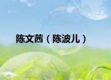 陳文茜（陳波兒）