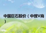 中國(guó)巨石股價(jià)（中搜V商）
