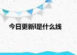 今日更新l是什么線