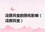 涇原兵變的惡劣影響（涇原兵變）