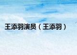 王添羽演員（王添羽）