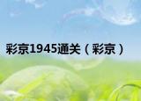 彩京1945通關（彩京）