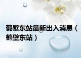 鶴壁東站最新出入消息（鶴壁東站）