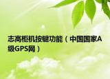志高柜機(jī)按鍵功能（中國(guó)國(guó)家A級(jí)GPS網(wǎng)）