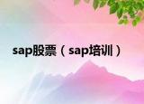 sap股票（sap培訓(xùn)）