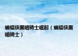 蝙蝠俠黑暗騎士崛起（蝙蝠俠黑暗騎士）