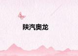 陜汽奧龍