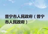 普寧市人民政府（普寧市人民政府）