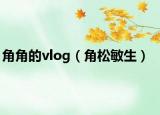 角角的vlog（角松敏生）