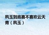 夙玉到底喜不喜歡云天青（夙玉）