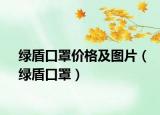 綠盾口罩價格及圖片（綠盾口罩）