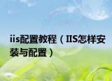 iis配置教程（IIS怎樣安裝與配置）