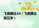 飛黃騰達(dá)3d（飛黃騰達(dá)第五季）