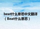 beat什么意思中文翻譯（Beat什么意思）