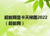 超能網顯卡天梯圖2022（超能網）