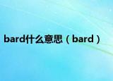 bard什么意思（bard）