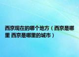 西京現(xiàn)在的哪個(gè)地方（西京是哪里 西京是哪里的城市）