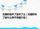 石榴籽裂開了是壞了么（石榴籽壞了是什么樣子詳細(xì)介紹）