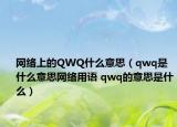 網(wǎng)絡(luò)上的QWQ什么意思（qwq是什么意思網(wǎng)絡(luò)用語 qwq的意思是什么）