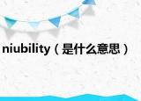 niubility（是什么意思）