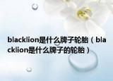 blacklion是什么牌子輪胎（blacklion是什么牌子的輪胎）