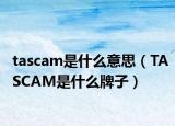 tascam是什么意思（TASCAM是什么牌子）