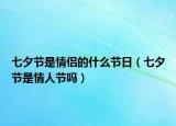 七夕節(jié)是情侶的什么節(jié)日（七夕節(jié)是情人節(jié)嗎）