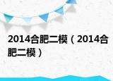 2014合肥二模（2014合肥二模）