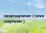 neversaynever（neversaynever）