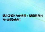 湖北發(fā)現(xiàn)h7n9病毒（湖南首例H7N9感染病例）