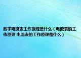 數字電流表工作原理是什么（電流表的工作原理 電流表的工作原理是什么）