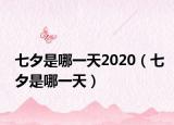 七夕是哪一天2020（七夕是哪一天）