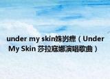 under my skin姝岃瘝（Under My Skin 莎拉寇娜演唱歌曲）