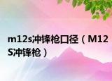 m12s沖鋒槍口徑（M12S沖鋒槍）