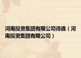 河南投資集團(tuán)有限公司待遇（河南投資集團(tuán)有限公司）