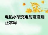 電熱水袋充電時滋滋響正常嗎