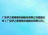 廣東伊之密精密機(jī)械股份有限公司是國(guó)企嗎（廣東伊之密精密機(jī)械股份有限公司）