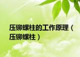 壓鉚螺柱的工作原理（壓鉚螺柱）