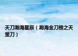 天刀瀚海星辰（瀚海金刀榜之天罡刀）