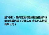 鐜悆杞︿韓姹借濺縐熻祦鏈夐檺鍏徃鐢?shù)璇濆忥L(fēng)爜（環(huán)球車享 金華汽車租賃有限公司）