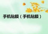 手機(jī)貼膜（手機(jī)貼膜）