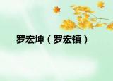 羅宏坤（羅宏鎮(zhèn)）